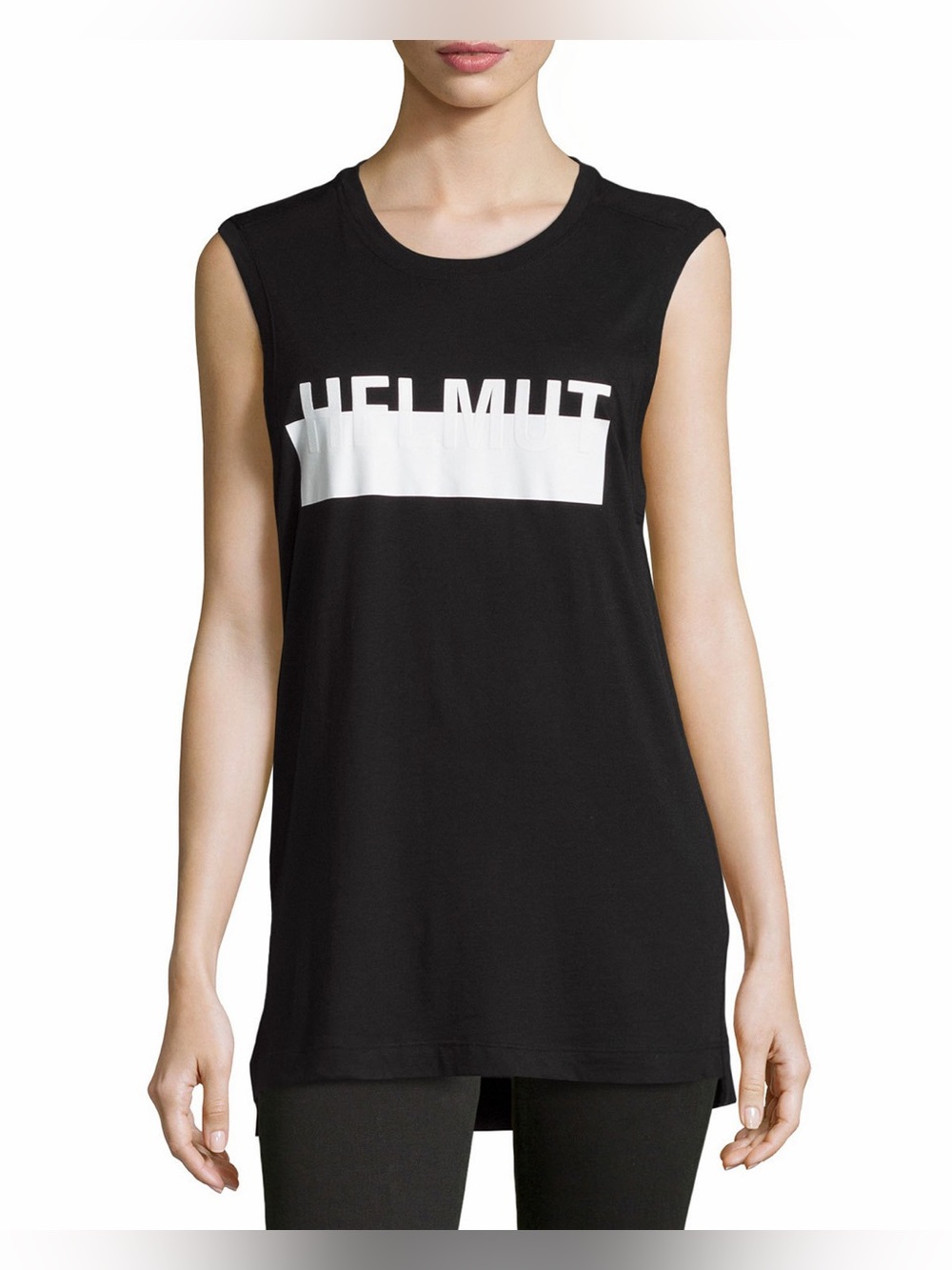 Helmut Lang Logo Tank Size Large New with Tags - Picture 1 of 4